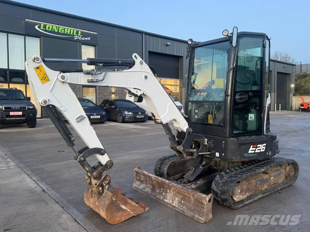 Bobcat E 26 Mini ekskavatoriai < 7 t