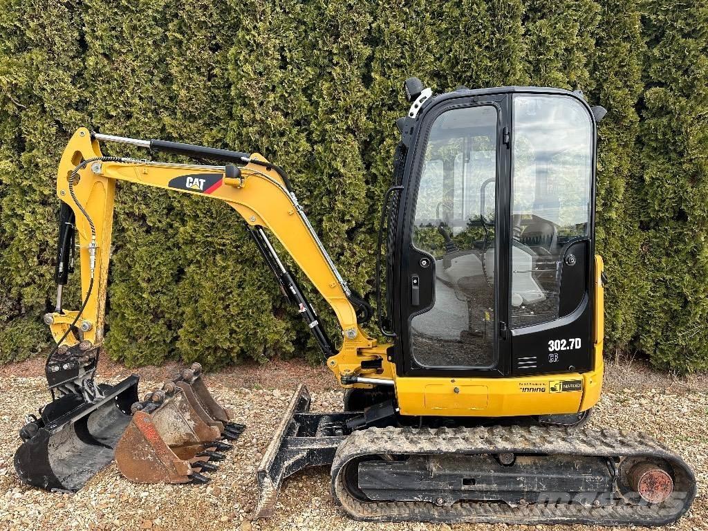 CAT 302.7 D CR Mini ekskavatoriai < 7 t