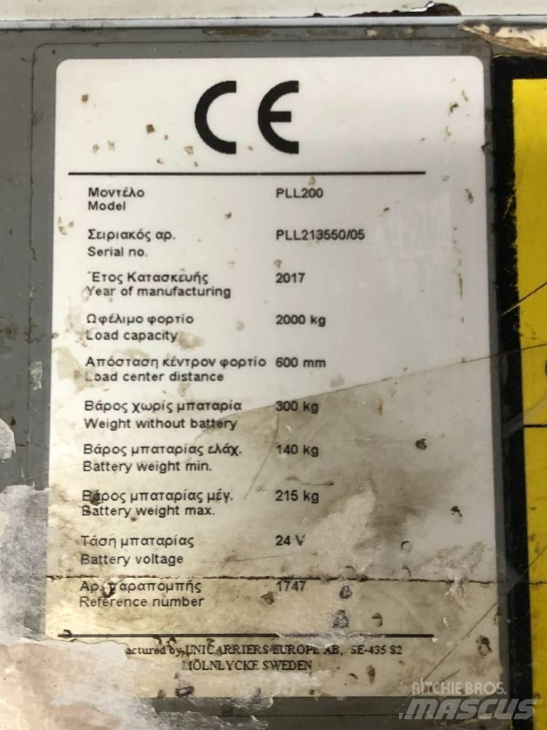 Atlet PLL200 Rankiniai padėklų rietuvai