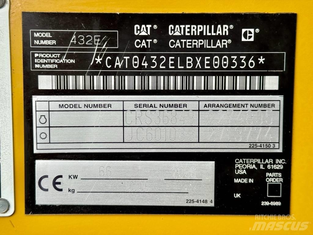 CAT 432 E Ekskavatoriniai krautuvai
