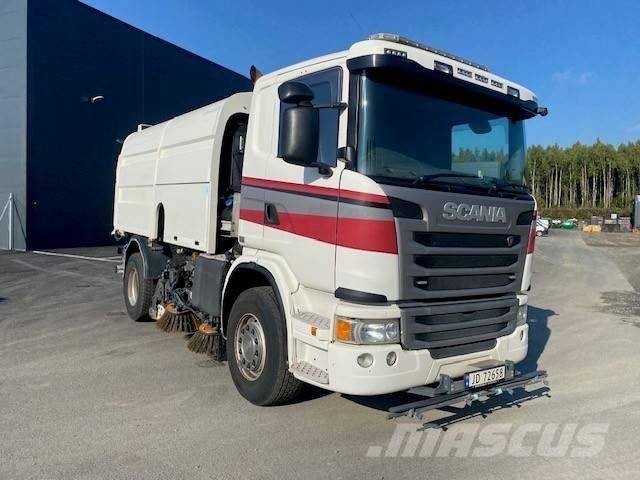Scania G 410 Šlavimo sunkvežimiai