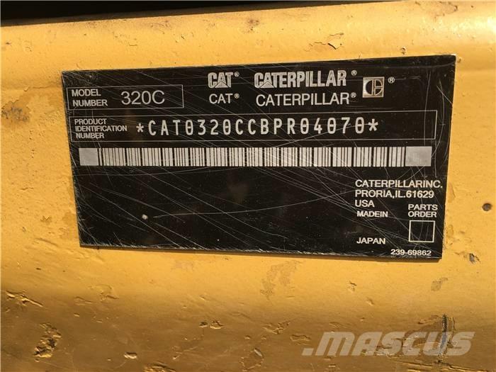 CAT 320 C Vikšriniai ekskavatoriai