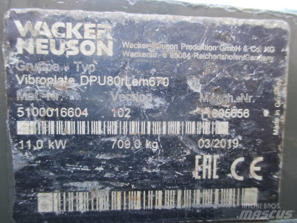 Wacker Neuson DPU 80 Vibratoriai