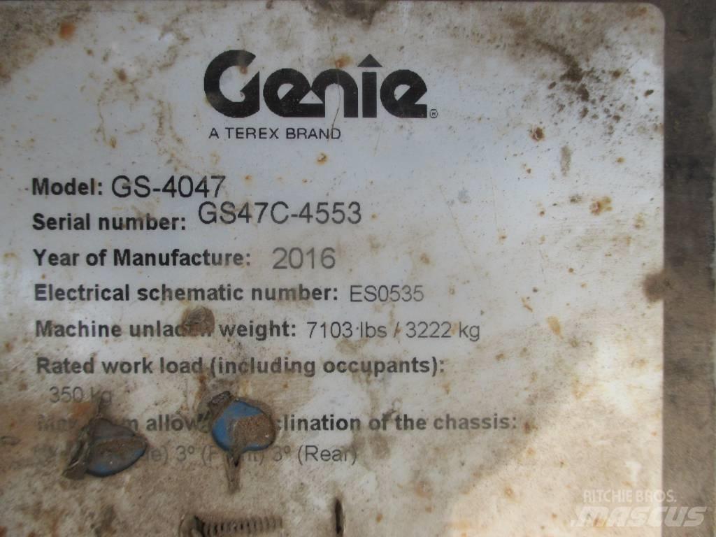Genie GS 4047 Žirkliniai keltuvai