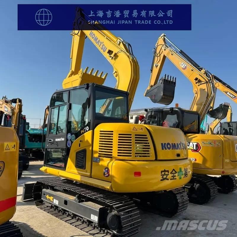 Komatsu PC 70 Mini ekskavatoriai < 7 t