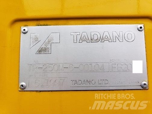 Tadano TR250M-6 Neapdoroto reljefo kranai