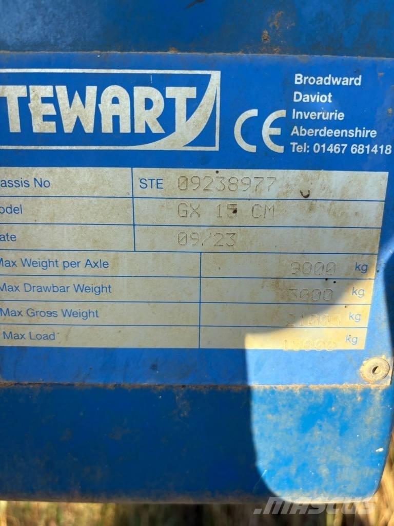 Stewart GX15 CM Grūdų vežimėliai