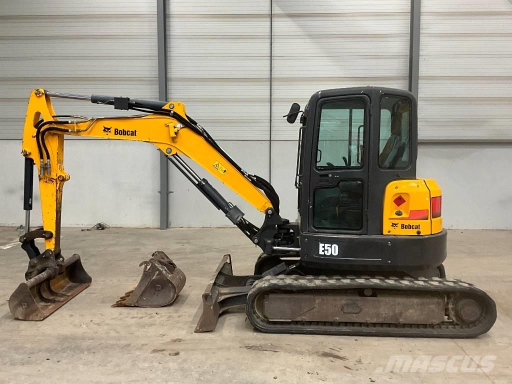 Bobcat E 50 Mini ekskavatoriai < 7 t
