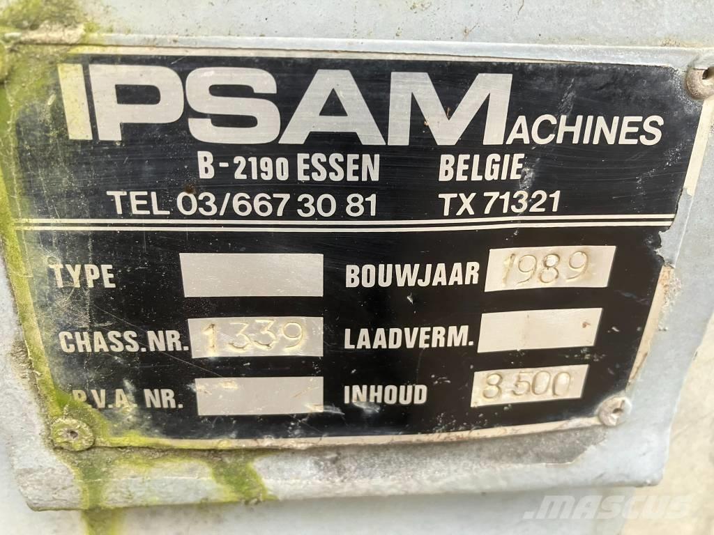Ipsam 8500 Srutų cisternos