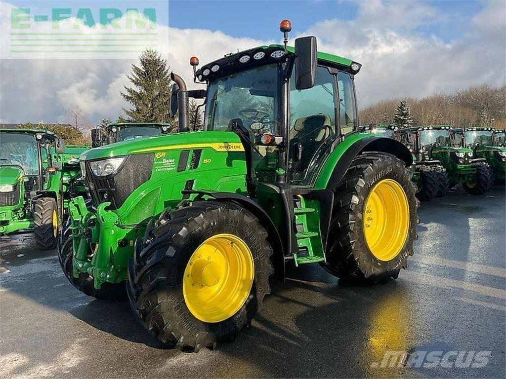 John Deere 6r 150 Traktoriai