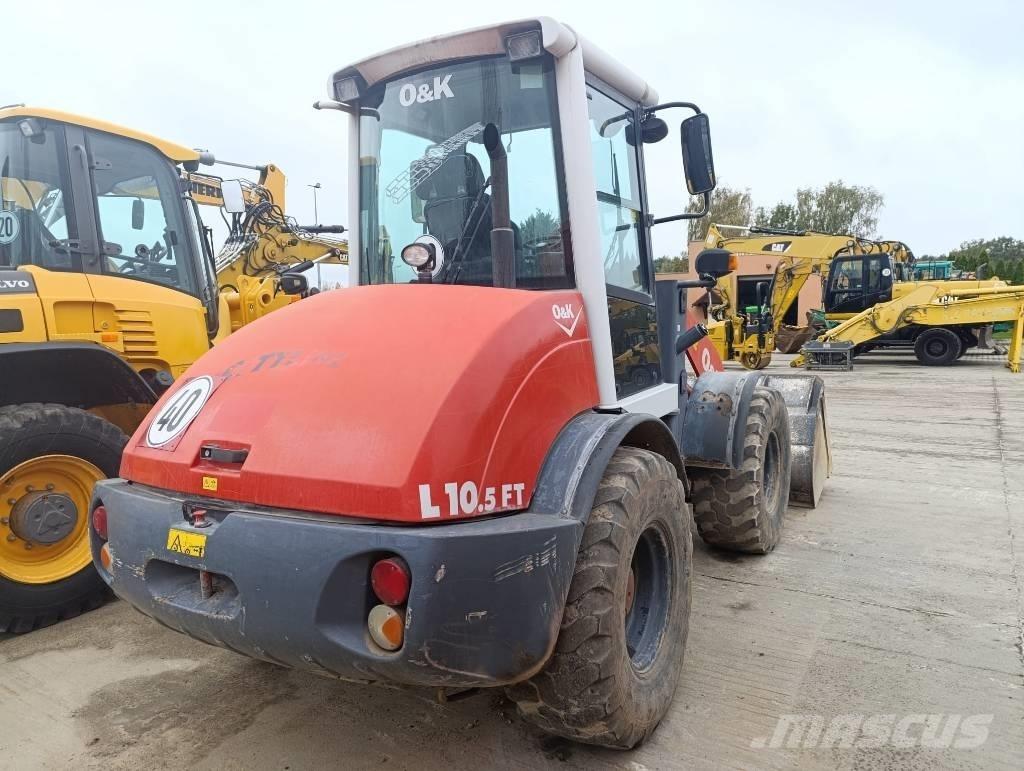 O&K L 10 Naudoti ratiniai krautuvai