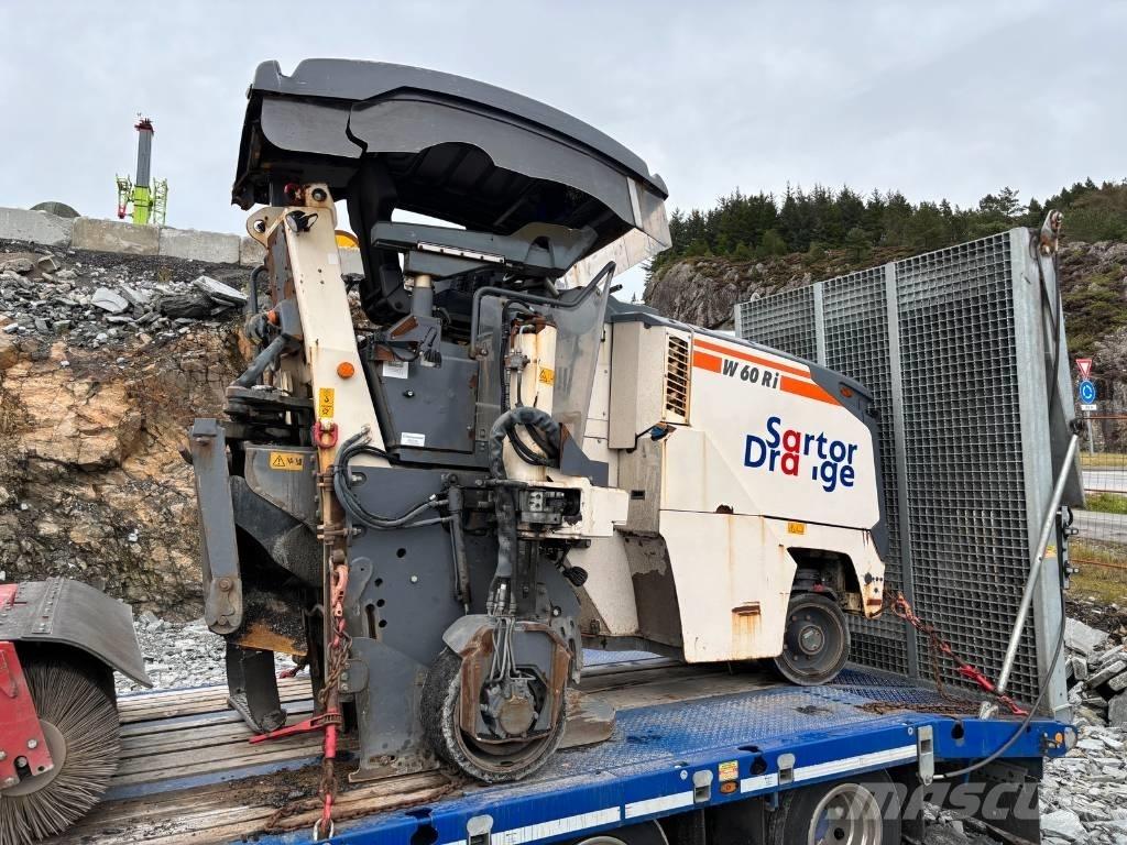 Wirtgen W 60 Ri Asfalto šalto frezavimo technika