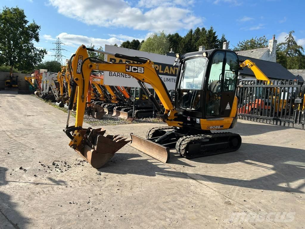 JCB 8026 CTS Mini ekskavatoriai < 7 t