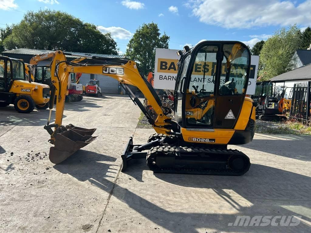 JCB 8026 CTS Mini ekskavatoriai < 7 t