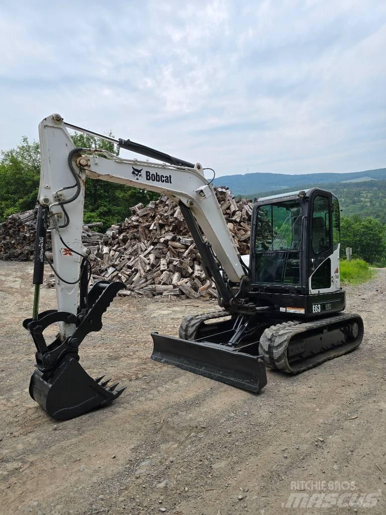 Bobcat E 63 Mini ekskavatoriai < 7 t