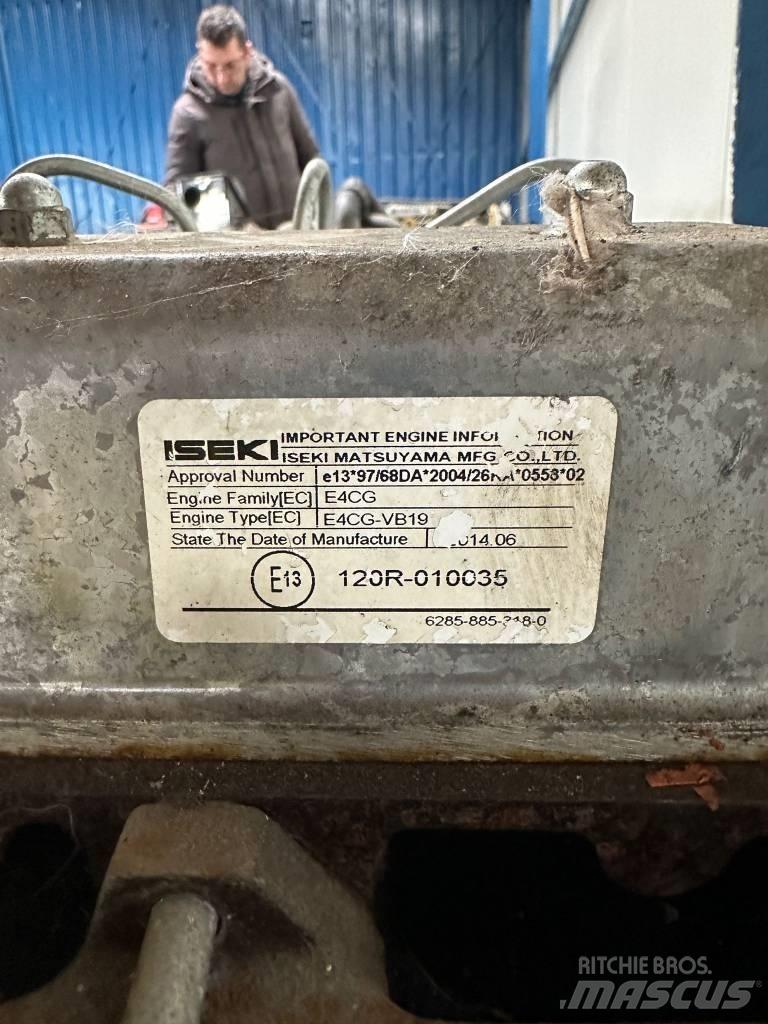 Iseki E4CG-VB19 Varikliai