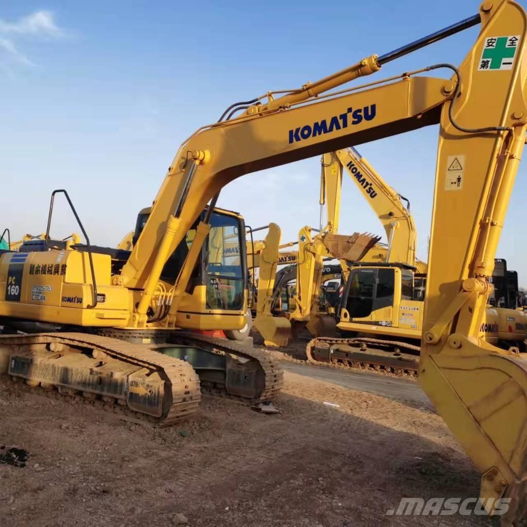 Komatsu PC160-7 Vikšriniai ekskavatoriai