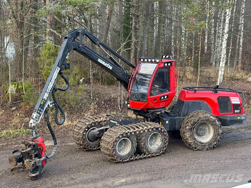 Komatsu 911 Miško technika (Harvesteriai)