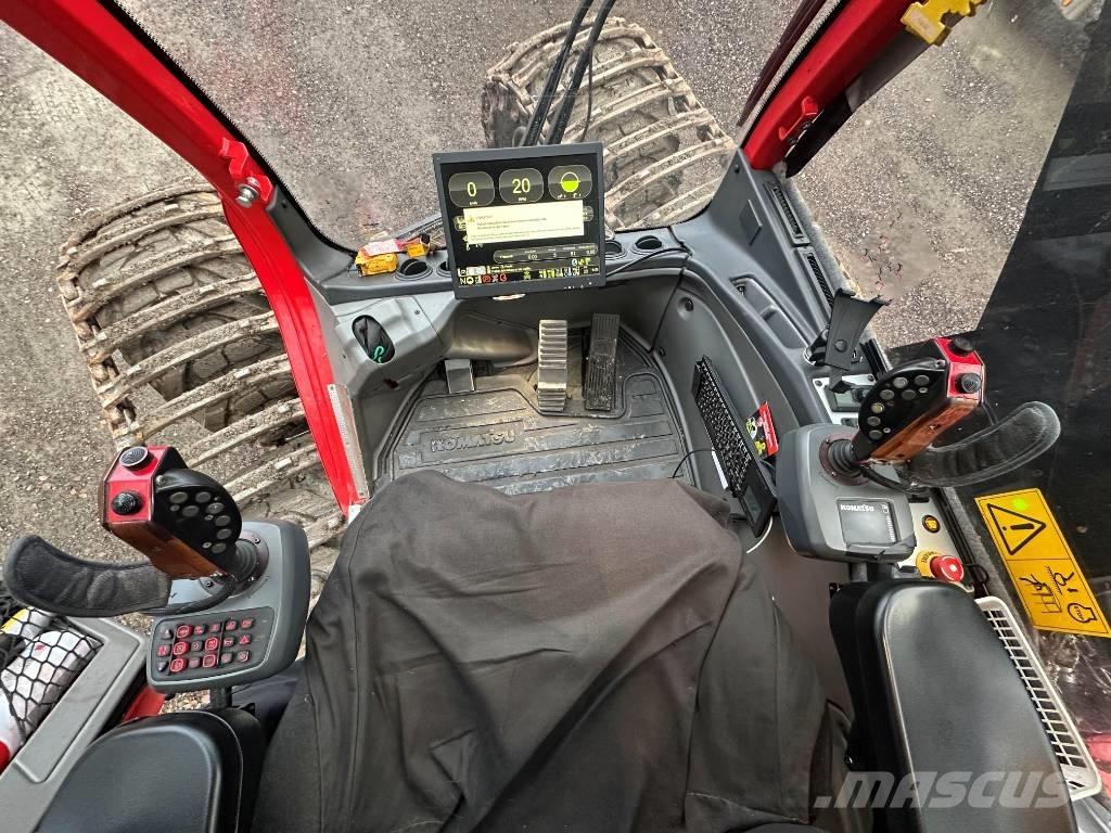 Komatsu 911 Miško technika (Harvesteriai)