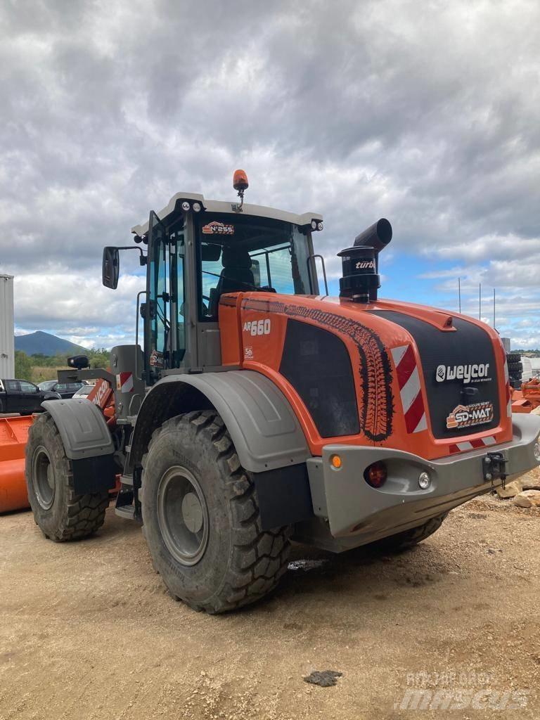 Weycor AR 660 Naudoti ratiniai krautuvai