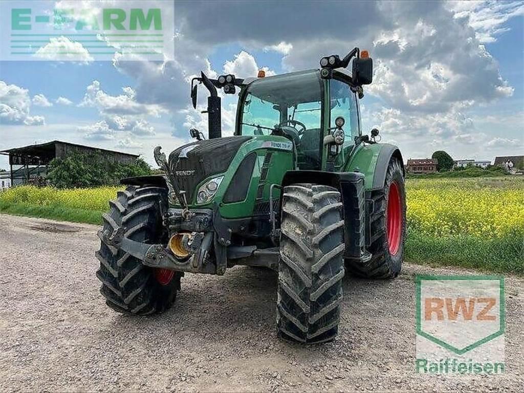 Fendt 718 vario Traktoriai