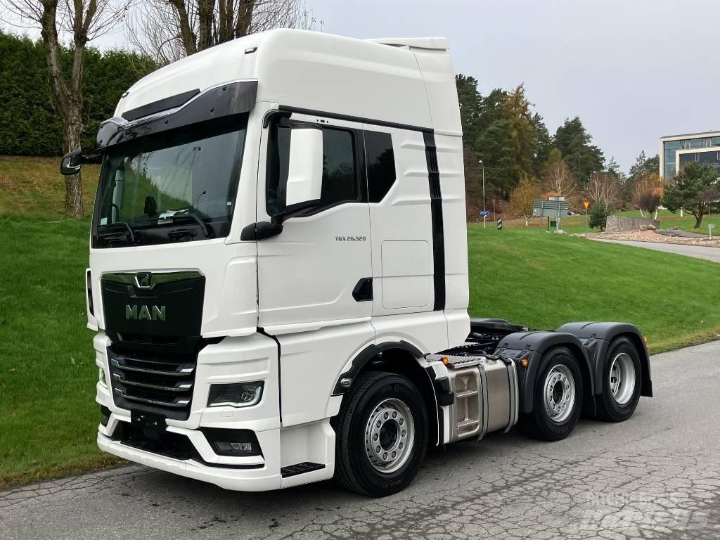 MAN TGX 26.520 Naudoti vilkikai