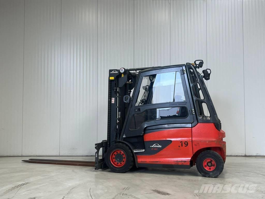 Linde E40H-01/600 Elektriniai šakiniai krautuvai