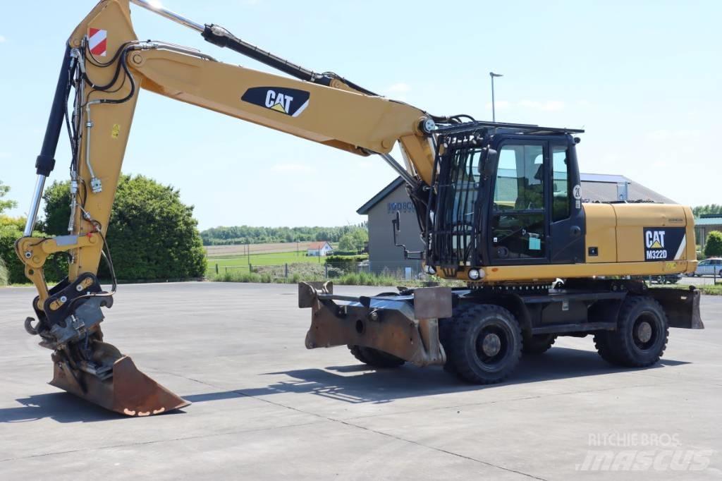 CAT M 322 D Ratiniai ekskavatoriai