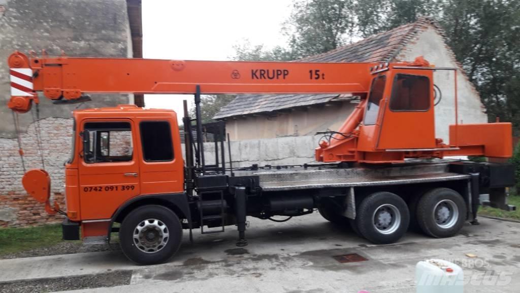 Krupp 15 tone Kiti kranai
