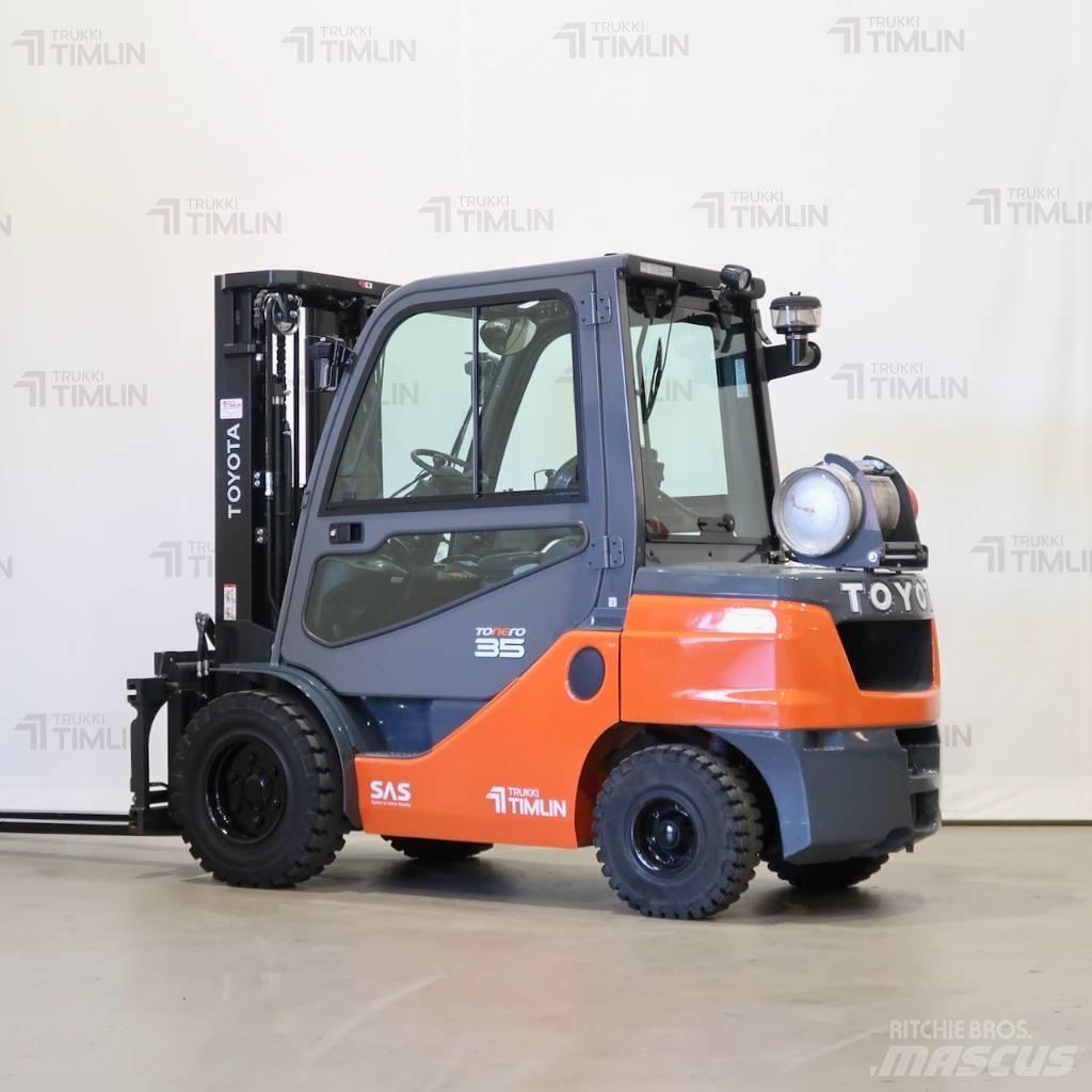 Toyota 02-8FGJF35 LPG (dujiniai) krautuvai