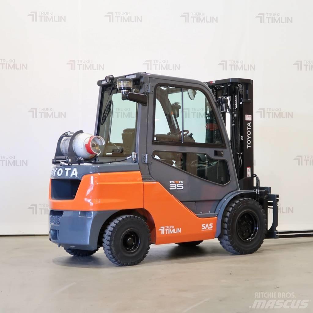 Toyota 02-8FGJF35 LPG (dujiniai) krautuvai