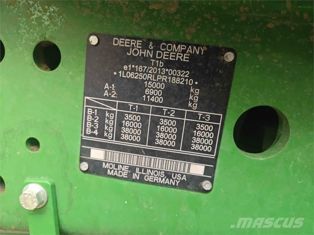 John Deere 6R 250 Traktoriai