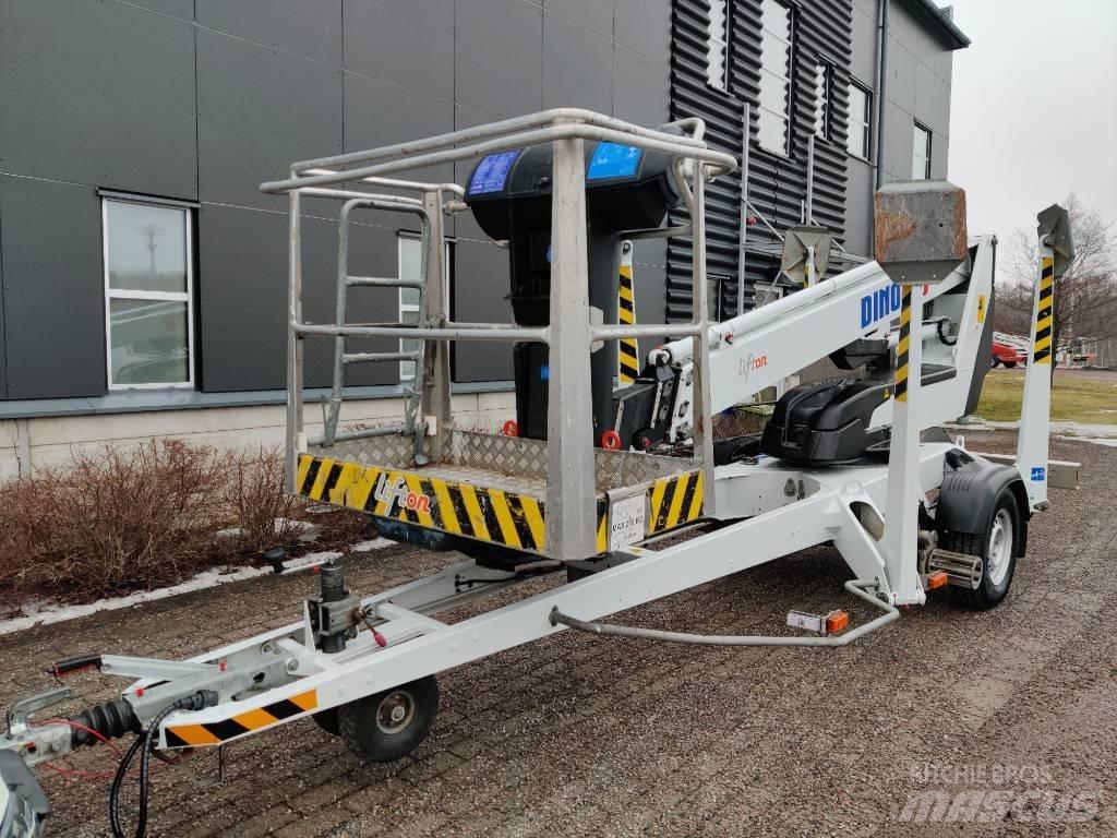 Dino 135 T Skylift Ant priekabų montuojamos kėlimo platformos