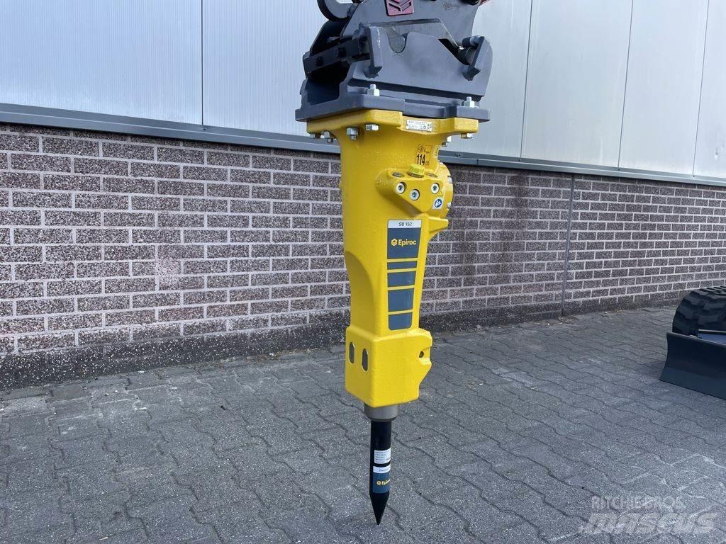 Epiroc SB152 Hidrauliniai kūjai / Trupintuvai