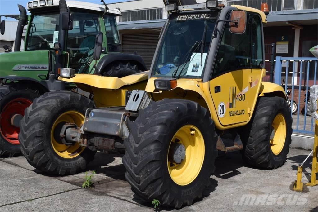 New Holland LM 430 Teleskopiniai keltuvai