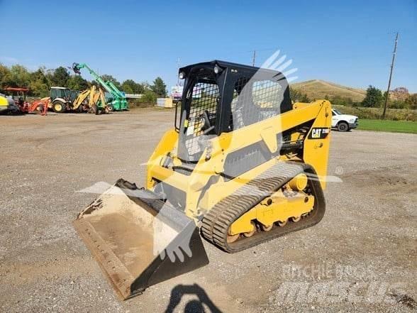 CAT 239D Krautuvai su šoniniu pasukimu