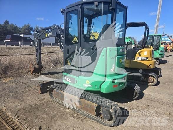 John Deere 35G Mini ekskavatoriai < 7 t