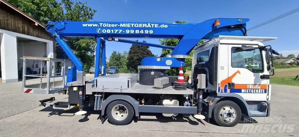 Palfinger P300 KS Ant vilkikų montuojamos kėlimo platformos