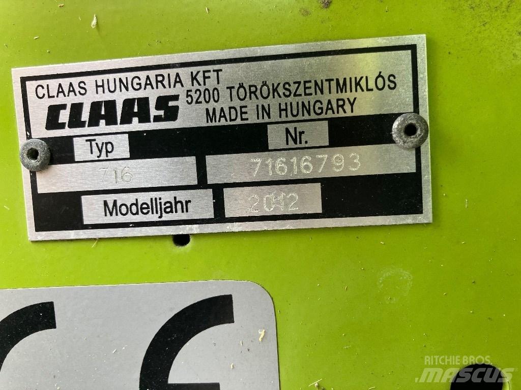 CLAAS Lexion 760 Derliaus nuėmimo kombainai