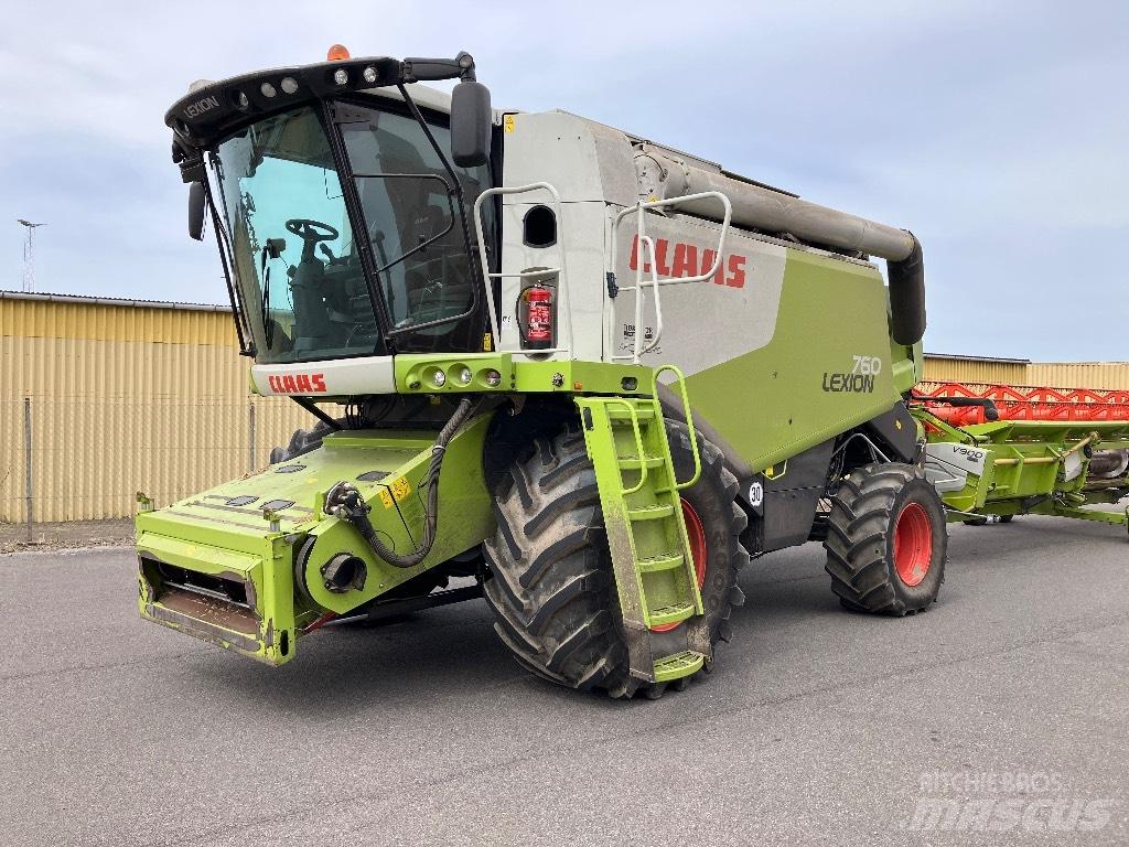CLAAS Lexion 760 Derliaus nuėmimo kombainai