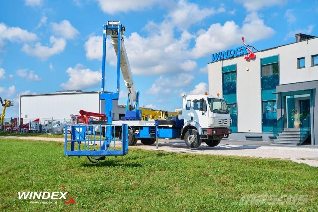 Wumag WT 440 Ant vilkikų montuojamos kėlimo platformos