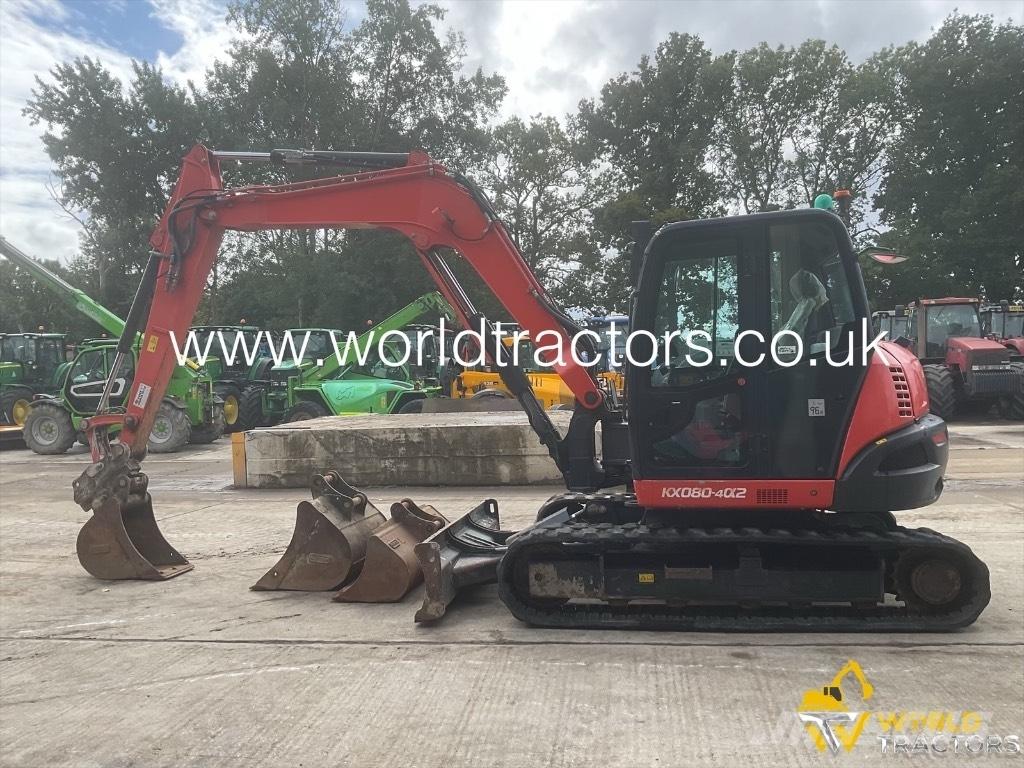 Kubota KX 080-4 Vidutinės galios ekskavatoriai 7-12 t