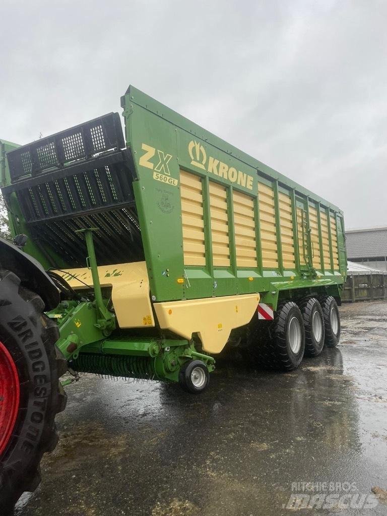 Krone ZX 560 GL Savikrovės priekabos