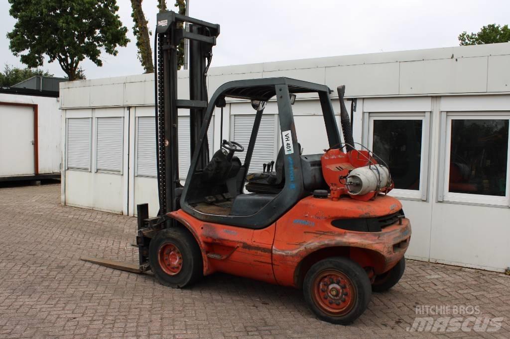 Linde H 45 T-600 LPG (dujiniai) krautuvai