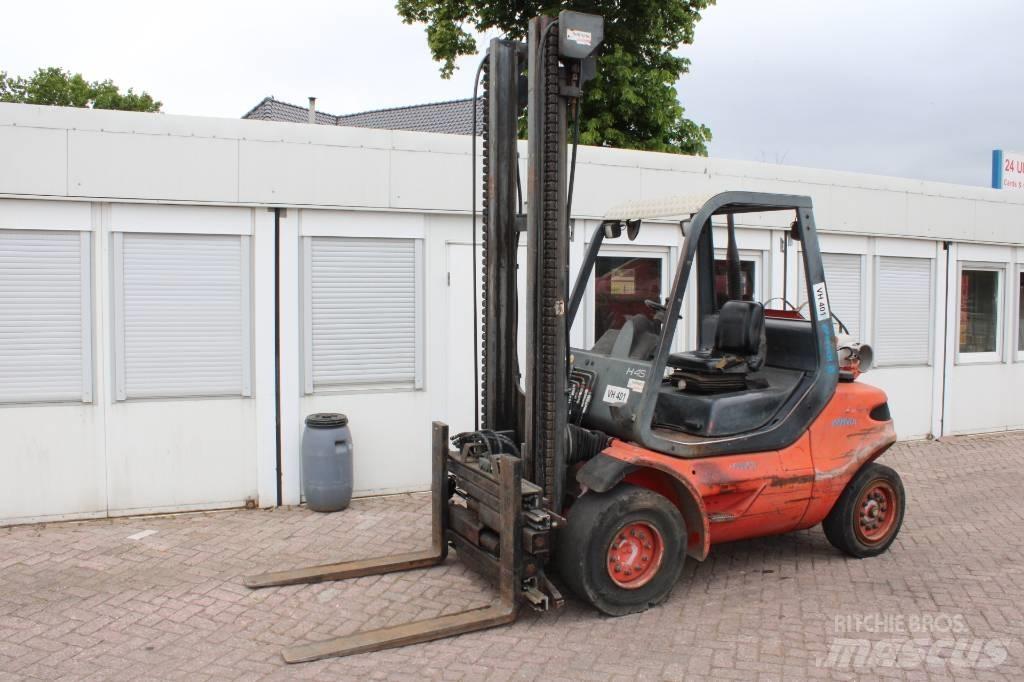 Linde H 45 T-600 LPG (dujiniai) krautuvai