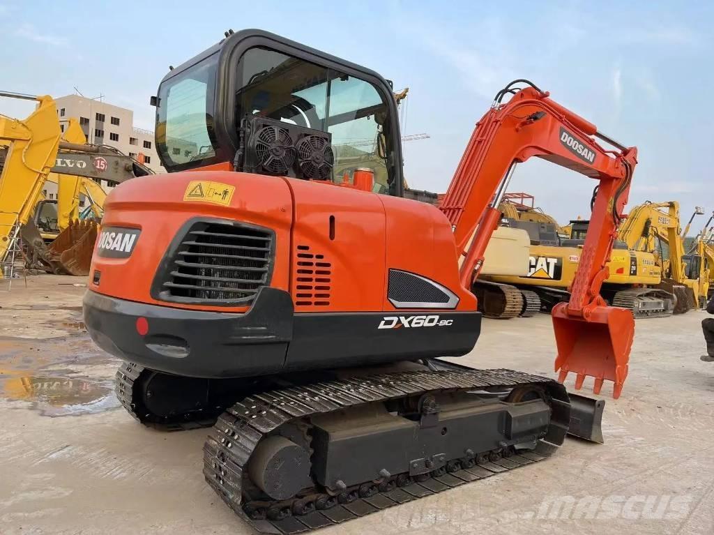 Doosan DX60-9C Mini ekskavatoriai < 7 t