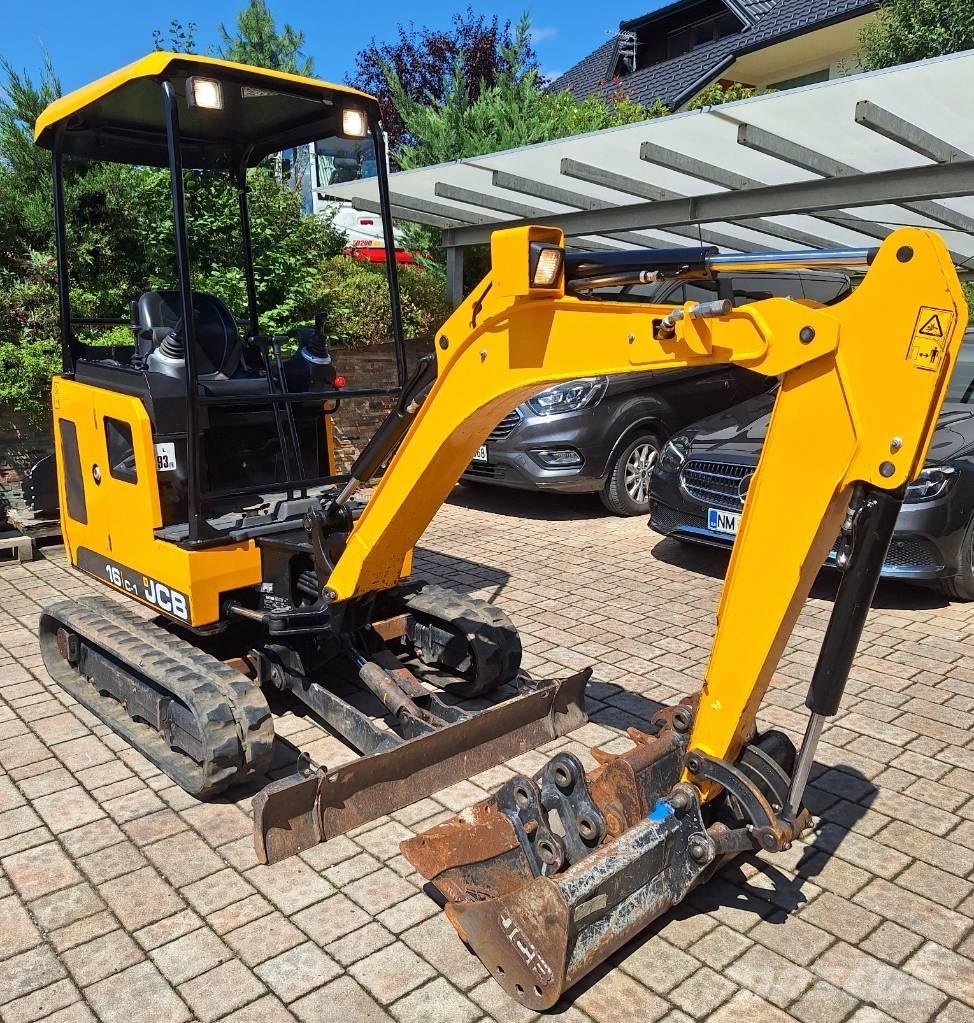 JCB 16 C-1 Mini ekskavatoriai < 7 t