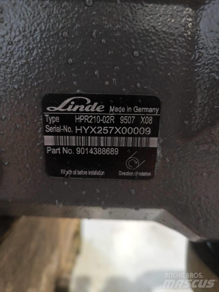 Volvo EW 180 Hidraulikos įrenginiai