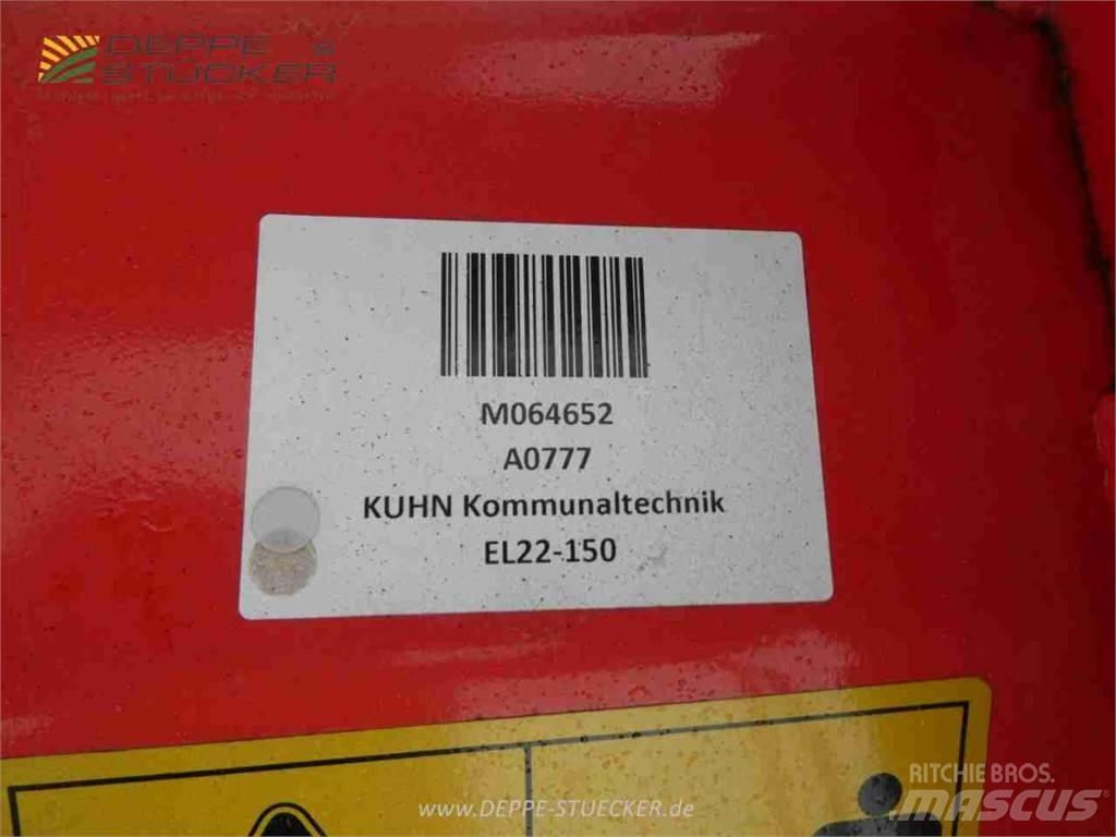Kuhn EL22-150 Dirvos paruošimo vynuogynams technika