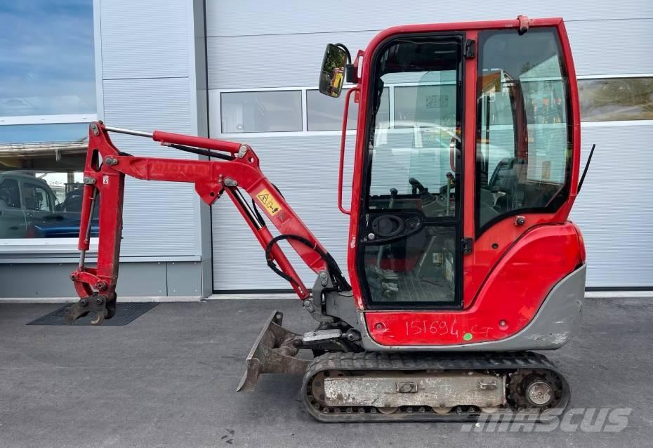 Yanmar SV15 Mini ekskavatoriai < 7 t